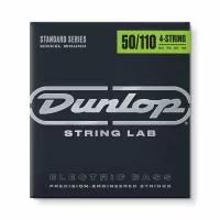 Комплект струн для бас-гитары, никелированные, Heavy, 50-110, Dunlop, DBN50110
