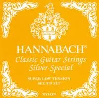 815SLT Yellow SILVER SPECIAL Комплект струн для классической гитары нейлон/посеребренные Hannabach