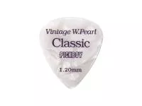 Celluloid Vintage Classic White Pearl Медиаторы 50шт, толщина 1.20мм, Pickboy, GP-14/120