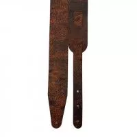 Leather Ремень для гитары, кожаный, закат в Масаи-Мара, Fidel, FL50012L
