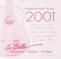 2004MH Отдельная 4-я струна для гитары посеребреная La Bella