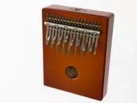 Калимба каримба 17, Saregama, большая, коричневая, Kalimba LAB, KL-A-K17BSPM-B