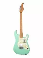 Электрогитара с встроенным процессором, зеленая, GTRS, S801-Standard-801-GR