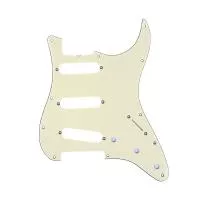 Пикгард для гитары Fender Stratocaster SSS, 3 слоя, кремовая, Musiclily, MX1388CM