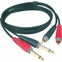 AT-CJ0300 Кабель акустический 2хJack-2хRCA, 3м, Klotz