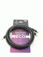Кабель аудио 3.5мм-2хRCA, 5м, ZZcable, E32-3,5-2RCA-0500