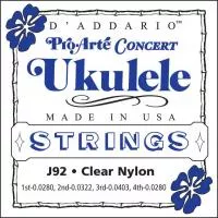 J92 Pro-Arte Комплект струн для концертного укулеле, D'Addario