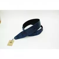 Leather 21 Ремень для гитары, кожаный, неон, Fidel, FL60004L21