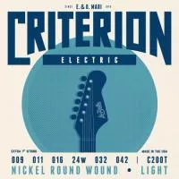 Criterion Комплект струн для электрогитары, никелированные, 9-42, La Bella, C200T