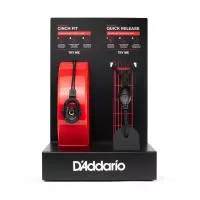 Демонстрационный стенд для систем крепления гитарных ремней, D'Addario, PW-AGSLD