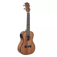 Mahogany Series Укулеле концертный со звукоснимателем, с чехлом, цвет натуральный, Cascha, HH-2035E