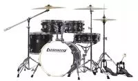 Accent Pro Барабанная установка, черная (2 коробки), Ludwig, LC196-1