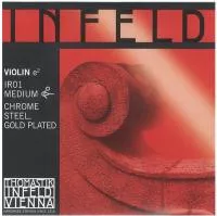 Infeld Red Отдельная струна E/Ми для скрипки размером 4/4, среднее натяжение, Thomastik, IR01