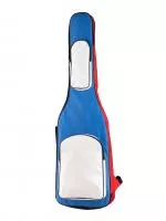 Чехол для бас-гитары, красный/синий/белый, MEZZO, MZ-ChGB-3red/blue/wh