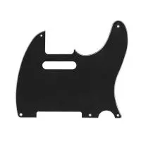 Пикгард для гитары Fender Telecaster, 3 слоя, черная, Musiclily, MX1410BK