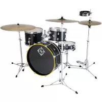 Little Roomer Барабанная установка, черная глянцевая (3 коробки), Dixon, PODL520PK1BK1