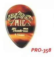 PRO358 медиаторы 24шт PRO-PLEC 1,5мм жесткие, маленькая капля D`Andrea