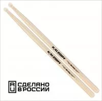 Marching Барабанные палочки, граб, деревянный наконечник, Kaledin Drumsticks, 7KLHBMR