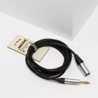 MC226-XMJS-3m Кабель микрофонный, XLRM-6.35мм стерео, 3м, SHNOOR