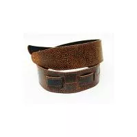 Leather 21 Ремень для гитары, кожаный, сцинк, Fidel, FL60019L21L