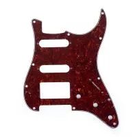 Пикгард для гитары Fender Stratocaster HSS, 4 слоя, черепаший панцирь, Musiclily, MX1382BT
