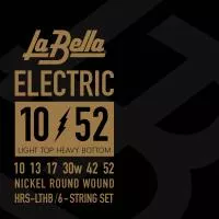 HRS Комплект струн для электрогитары, никелированные, 10-52, La Bella, HRS-LTHB