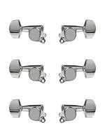 Колки для гитары 3+3, хром, Gotoh, SG381-01-C-L3+R3