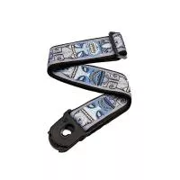 Planet Lock Ремень для гитары с фиксатором, рисунок "Tiki", Planet Waves, 50PLA02