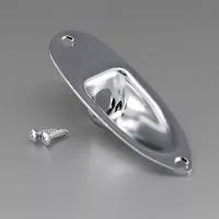 Накладка выходного разъема гитары, хром, Gotoh, JCS-1C