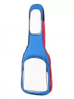 Чехол для электрогитары, триколор, MEZZO, MZ-ChGE-3red/blue/wh