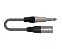 Кабель акустический XLRm-6.3мм, 1м, Leem, SPTM-3