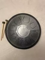 Глюкофон "Гранофон" Снежная Королева, 36см, с палочками и чехлом, Pangooda Drums, PNG-GR-36SK