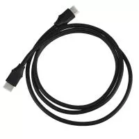 Кабель HDMI (m)-HDMI (m) 1.5м ПВХ ver.1.4, черный, в пакете, GoPower, 00-00027305