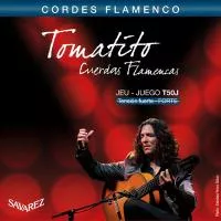 Flamenco Tomatito Комплект струн для классической гитары, сильное натяжение, посеребр, Savarez, T50J