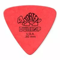 Tortex Triangle Медиаторы 72шт, толщина 0,50мм, треугольные, Dunlop, 431R.50