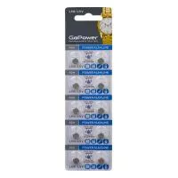 Alkaline Элемент питания G4/LR626/LR66/377A/177 1.5В, 10шт, GoPower, 00-00017860