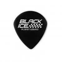 3DBK4-10 Blackice Heavy Медиаторы черные толстые, целлулоид, 10шт Planet Waves