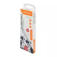 Кабель GP07T USB (m)-Type-C (m) 1.0м 2.4A, силикон, белый, GoPower, 00-00022801