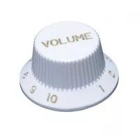 KW-240VI Ручка потенциометра, Volume, белая, дюймы, Hosco