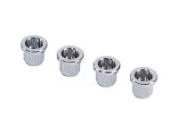 Втулка для крепления струн сквозь корпус, хром, Gotoh, TLB-2C