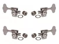 Колки для бас-гитары 2+2, никель, Gotoh, GB528-N-L2+R2