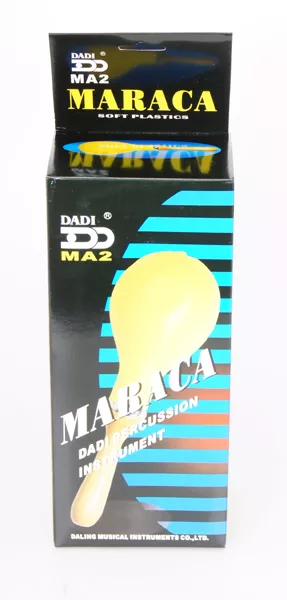 MA2 Маракасы большие на ручке, из мягкого пластика. DADI
