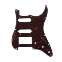 Пикгард для гитары Fender Stratocaster HSS, 4 слоя, черепаший панцирь, Musiclily, MX1382DT