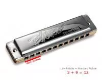 11601C Solist Pro 12 Steel C Губная гармошка, Seydel Sohne
