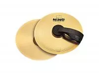 NINO-BR20 Тарелки ручные 8", пара, с ремнями, латунь, Meinl