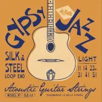 Gypsy Jazz Silk & Steel Компект струн для акустической гитары 11-51 LaBella, GJL-LE