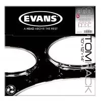 ETP-PC1CLR-F Power Center Clear Fusion Набор пластика для том барабана 10''/12''/14'', Evans
