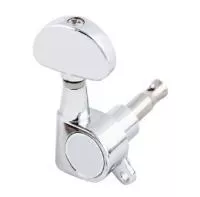 Колки для гитары 3+3, хром, Metallor, MH-02-CR-3+3