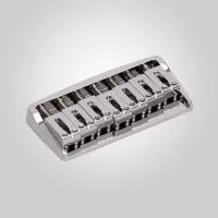 Бридж (струнодержатель) для 7-струнной гитары, хром, Gotoh, 510FX-7-C