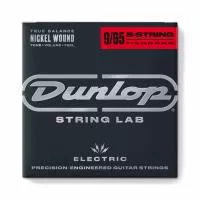 Комплект струн для 8-струнной электрогитары, никелированные, Light, 9-65, Dunlop, DEN0965-8